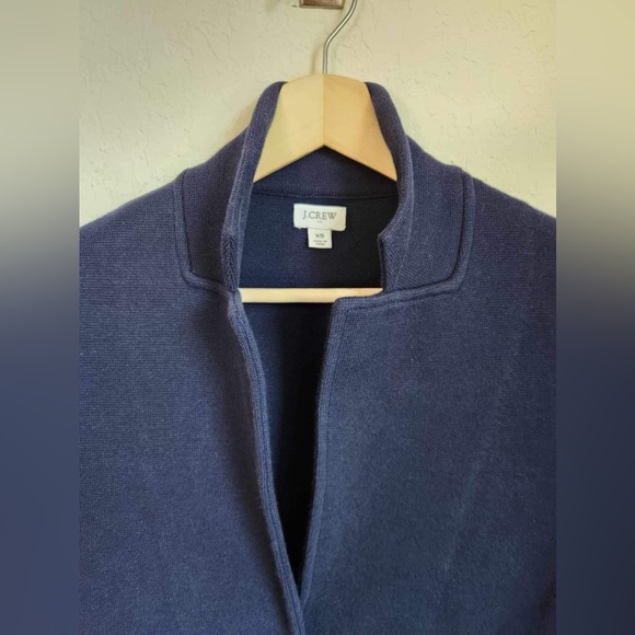 J. Crew Sweater Blue Blazer Size XS - Picture 4 of 9